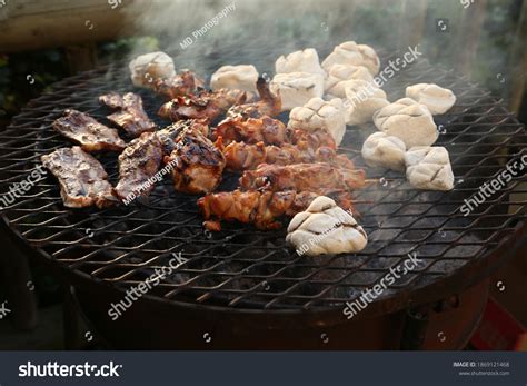 A Traditional South African Braai This Photo Royalty Free Stock