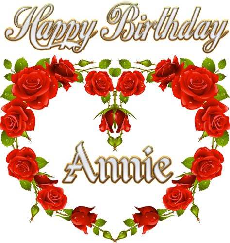 Happy Birthday Annie By Creaciones Jean On Deviantart