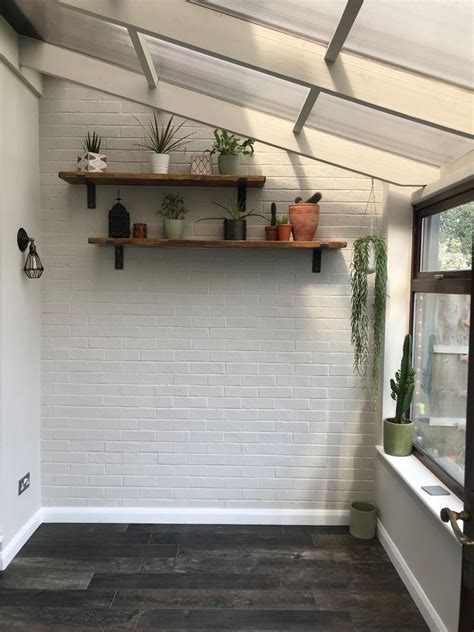 White Faux Brick Tile Backsplash Artofit