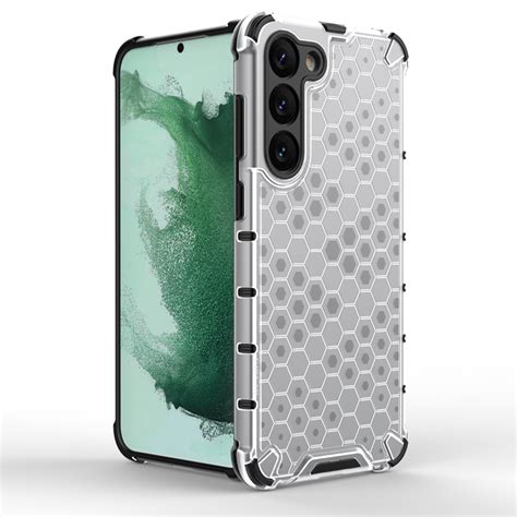 K P Galaxy S Plus Skal Honeycomb Armored Hybrid Transparent P