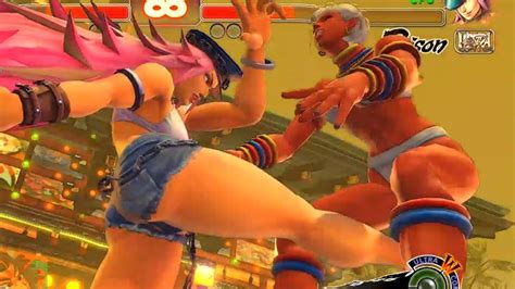 リョナ Ryona Elena vs Poison Ultra street fighter 4 YouTube