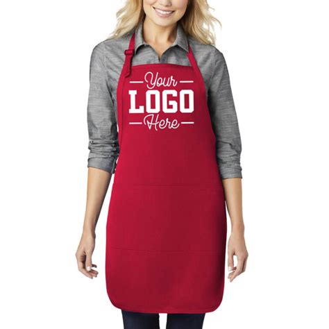 Custom Apron With Logo 1 Color Personalized Brides