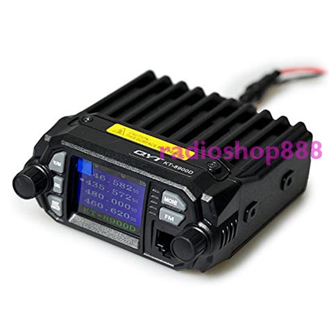 W Color Screen Qyt Kt D Mobile Radio With External Mic