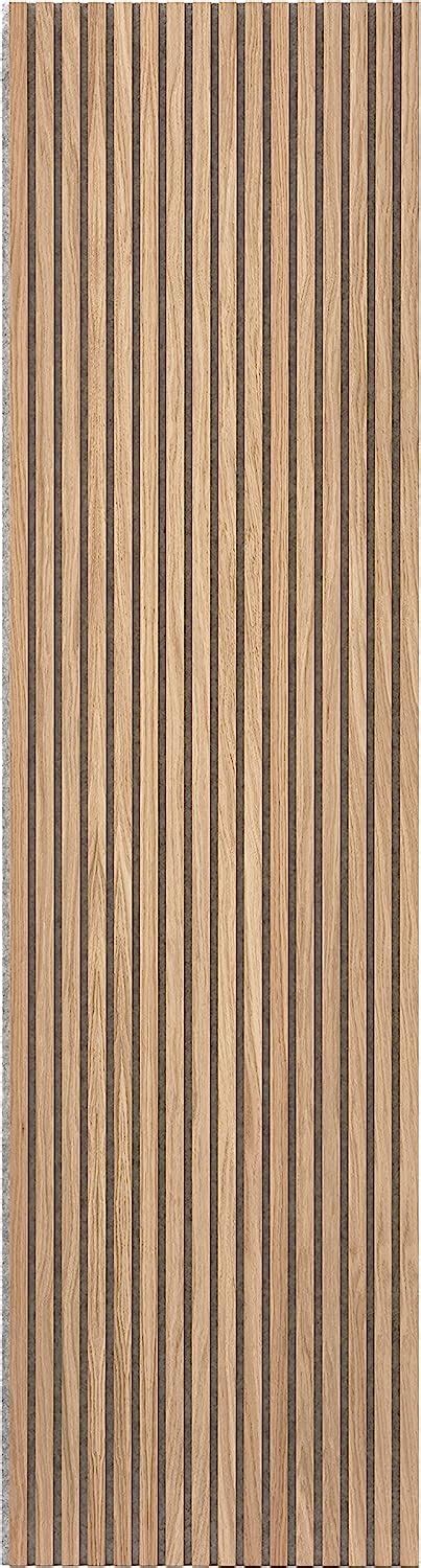 Acupanel Acoustic Wood Veneer Slatted Wall Panels 240 X 60 Cm 3D