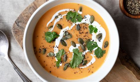 Sweet Potato And Ginger Soup Recipe Easyfood