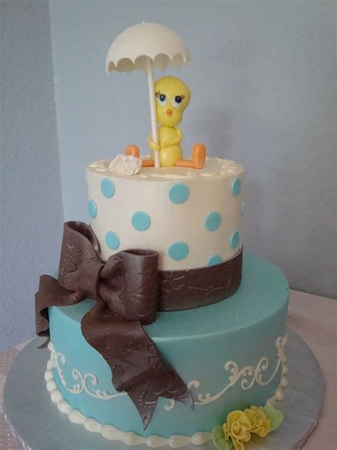 9 Baby Tweety Bird Baby Shower Cakes Photo Tweety Bird Baby Shower