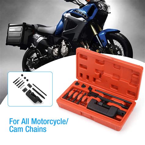 Motorcycle Chain Breaker Kit Chain Cutter Rivet Tool 520 525 530 630