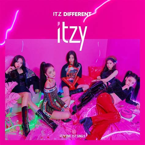 ITZY Reveal Online Album Cover For Debut Release It Z Different Allkpop