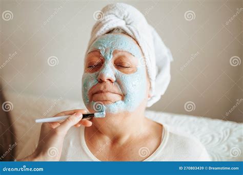 Bringing Beauty To Life Cosmetics and Skincare for Women Stock Image - Image of older, elderly ...