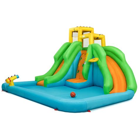 6 in 1 Inflatable Water Slide Indoor Outdoor Inflatable Water Park ...