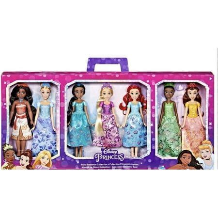 Disney Princess 12 inch Doll Collection, Set of 7 Dolls - Walmart.com ...