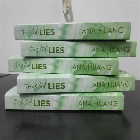 TWISTED LIES By Ana Huang Hobbies Toys Books Magazines