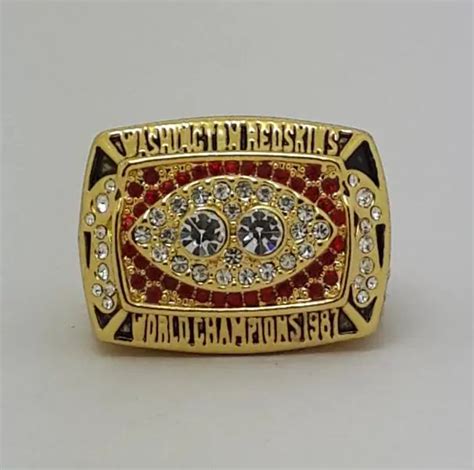 1987 Nfl Washington Redskins Xxii Super Bowl Ring Championship Ring