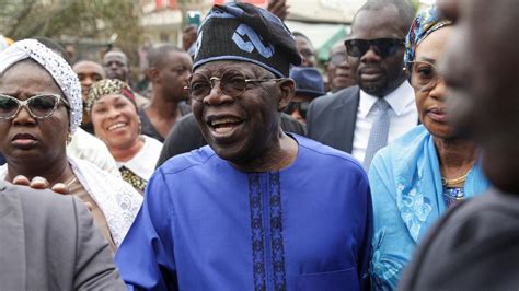 Nigerias Ruling Party Candidate Tinubu Wins Presidential Election