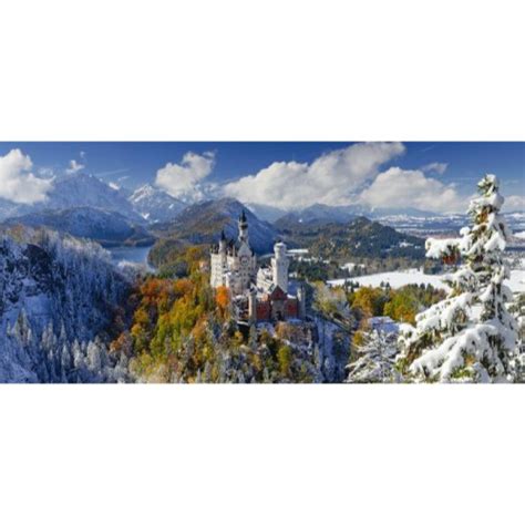 Ravensburger Neuschwanstein Castle Pc Panoramic Puzzle Animaux