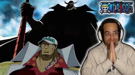 Whitebeard Vs Akainu One Piece Episode 484 Reaction YouTube