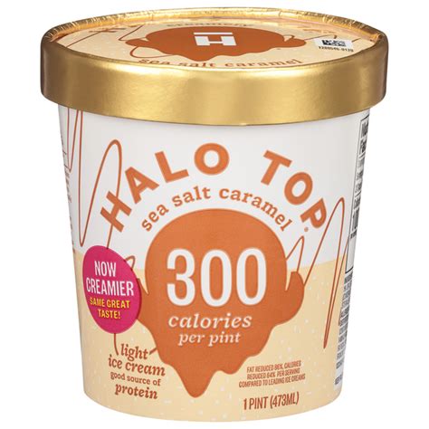 Save On Halo Top Ice Cream Sea Salt Caramel Light Order Online Delivery