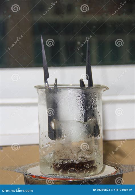 Preliminary Experiment--Boiling Stock Image - Image of experiments ...