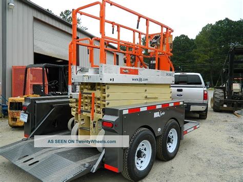 2011 Jlg Triple L Ut612 Hydraulic Drop Deck Scissor Lift Trailer 6