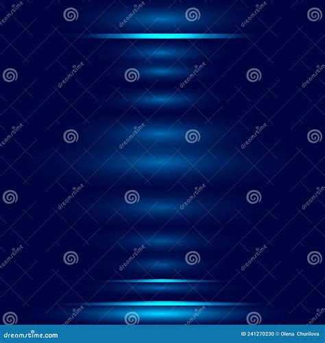 Abstract Blue Background With Neon Light Abstract Vector Background