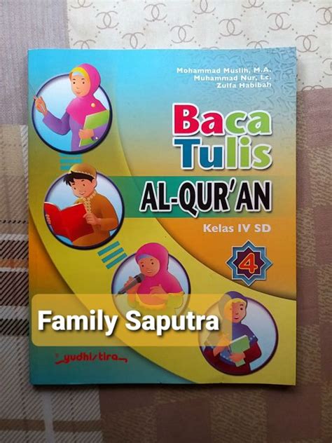 Buku Baca Tulis Al Quran Btq Sd Mi Kelas 4 Revisi Yudhistira Lazada