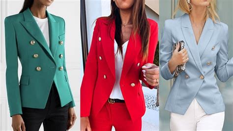 Viste Elegante Y Formal Con Estos Blazer De Moda Blazer En