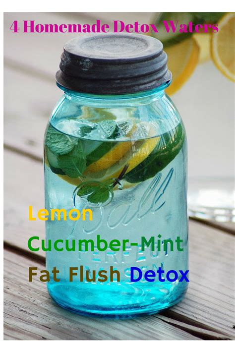 4 Homemade Detox Water Recipes To Lose Weight