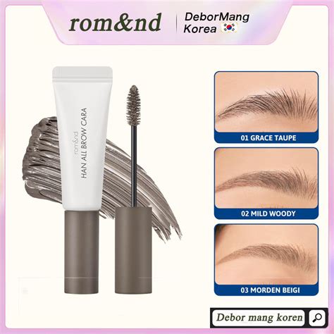 Rom And Nd Han All Brow Cara 4 Colores Mascara De Cejas Romand