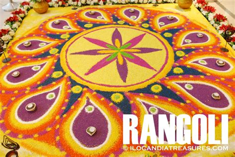 Treasures of Ilocandia and the World: Rangoli at Deepavali Celebration