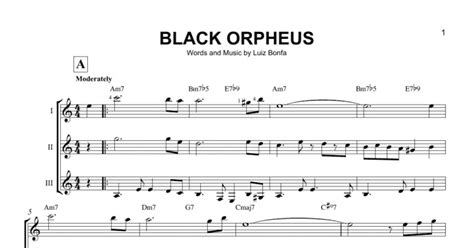 Black Orpheus Guitar Chords