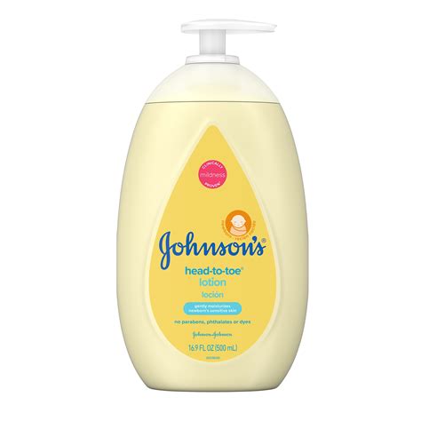 Johnsons Head To Toe Moisturizing Baby Body Lotion 169 Fl Oz