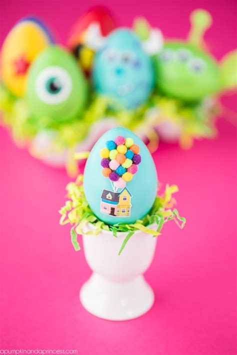 DIY Disney Pixar Easter Eggs