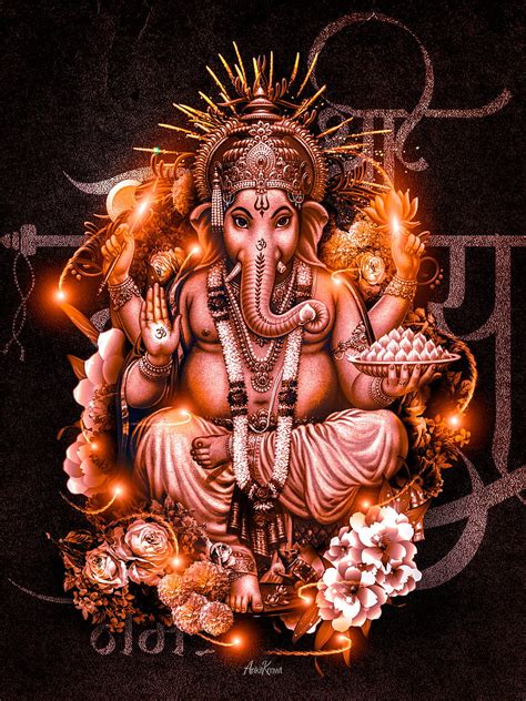 Lord Ganesha Ankitkmwt Diwali Ganesh Chaturthi Ganpati Deva