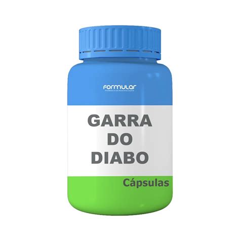 Garra do Diabo 500mg Cápsulas Anti Inflamatório e Aliviar a dor da