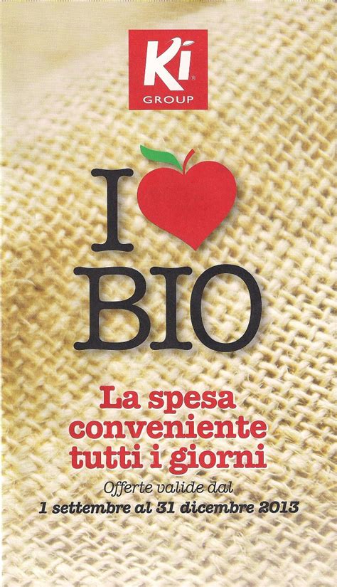 Promozione Ki Group I Love Bio Valida Dal Al