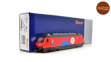 Roco 70656 Locomotiva 460 058 1 SBB CFF FFS Livrea Circus Knie