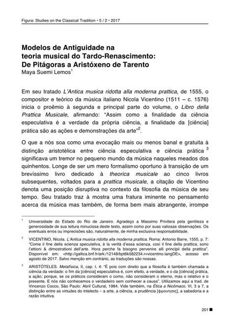 PDF Modelos De Antiguidade Na Teoria Musical Do Tardo Maya