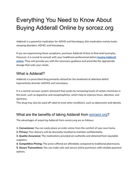 Ppt Everything You Need To Know About Buying Adderall Online By