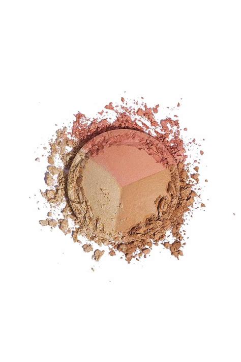 GR Nude Look Baked Trio Face Powder Pudra Golden Rose