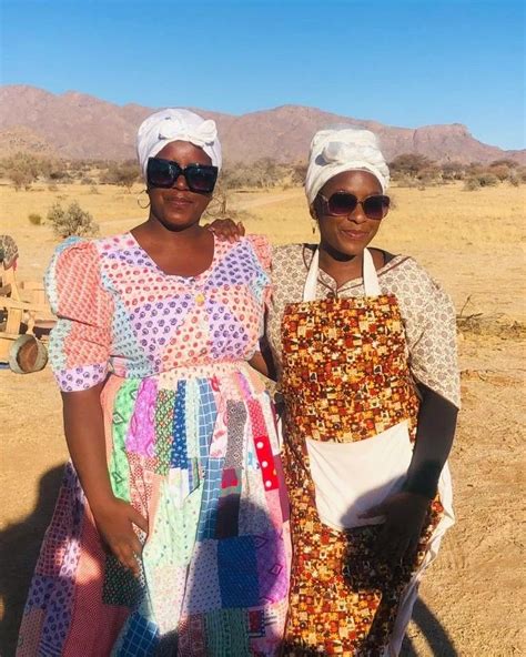 Traditional Damara Nama Attires In Namibia