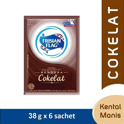 Jual Frisian Flag Susu Kental Manis Coklat G Sachet Di Seller