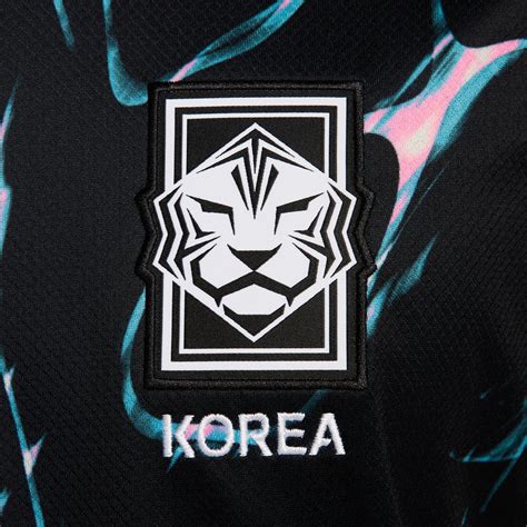 Camiseta Nike 2a Corea Del Sur 2024 2025 Stadium Dri Fit Negra