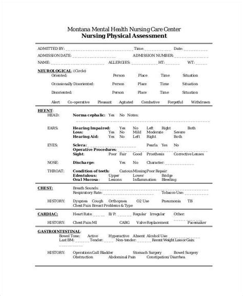 Free 44 Assessment Templates In Pdf Ms Word