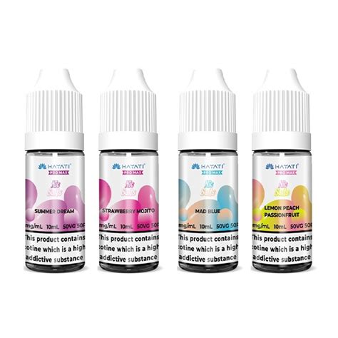 Hayati Pro Max Nicotine Slat E Liquid Ml