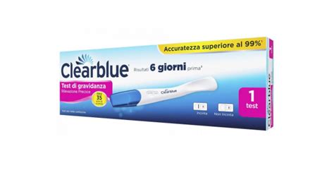 Clearblu Test Di Gravidanza Rilevazione Precoce Test