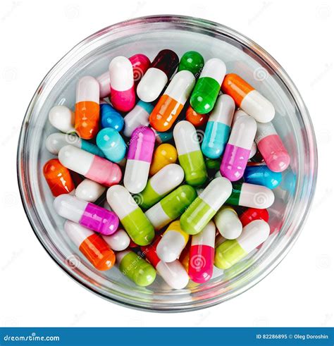 Many Different Colored Pills Stock Image Image Of Medicinal Health