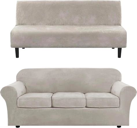 Amazon H Versailtex Pieces Stretch Sofa Covers For Cushion