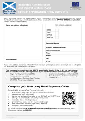 Fillable Online scotland gov 2011-2012 Application for Deputy's Certificate of Competency ...