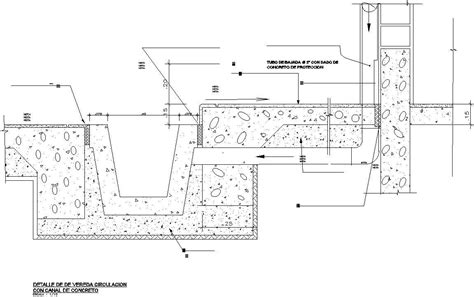 Construction Details Of Sidewalk And Pavement Dwg Detail For Autocad