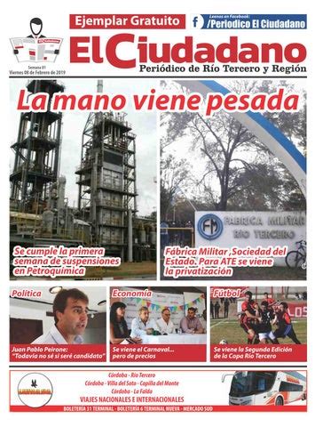 Peri Dico El Ciudadano Edici By Carla Battisti Issuu